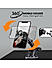 Quick Lock GEN-1 with in-built MAGNETIC LOCK Technology car dashboard Mobile Holder