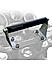 GPS Mount For Royal Enfield Himalayan - BS6 Model (2020-2021) - Silver