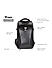 GR Pack Anti Theft Backpack for Bikers (Carbon)
