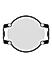 HEADLIGHT GUARD - Black for Royal Enfield - CONTINENTAL GT