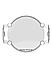HEADLIGHT GUARD - Silver for Royal Enfield - CONTINENTAL GT