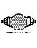 HEADLIGHT GRILL - Black for Royal Enfield - SCRAM 411