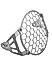 HEADLIGHT GRILL - Silver for Royal Enfield - SCRAM 411