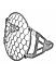 HEADLIGHT GRILL - Silver for Royal Enfield - SCRAM 411