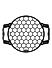 HEADLIGHT GRILL - Black for Royal Enfield - CONTINENTAL GT