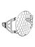 HEADLIGHT GRILL - Silver for Royal Enfield - CONTINENTAL GT