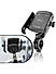 Jaw Grip Aluminium Mobile Holder with Vibration Controller (Dampener) - Black
