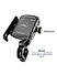 Jaw Grip Aluminium Mobile Holder with Vibration Controller (Dampener) - Black