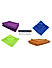 Microfiber Cleaning Cloth (30 cm X 70 cm, Assorted Color)- Pack of four