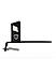 PILLION RIDER FOOTREST (Left) - Black for SUZUKI - V Strom