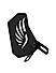 PILLION RIDER FOOTREST (Right) - Black for Royal Enfield - Hunter