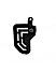 Pillion Footrest for Yamaha FZ - Black-Right