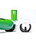 Dismantable Rear Paddock Stand with Skate Wheels - Black + Green - (Bike Wt upto: 450 kgs)