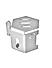 Rear Brake Fluid Cap For Royal Enfield Himalayan - BS6 Model (2020-2021) - Silver