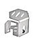 Rear Brake Fluid Cap For Royal Enfield Himalayan - BS6 Model (2020-2021) - Silver