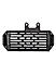 RADIATOR GUARD - Black for Royal Enfield - SCRAM 411