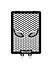 RADIATOR GRILL - Black for Royal Enfield - INTERCEPTOR