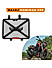 Radiator Grill for Bajaj Dominar 250 - Black