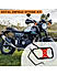 SADDLE STAY (PAIR) - Black/Red for Royal Enfield - SCRAM 411