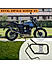 SADDLE STAY (PAIR) - Black/Silver for Royal Enfield - SCRAM 411