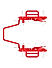 Saddle Stay for Royal Enfield Himalayan 450 - Red/Black