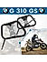 Saddle Stay for BMW G310 GS Black-Silver