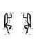 Saddle Stay for HARLEY DAVIDSON X 440 Black-Silver