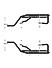 Saddle Stay for HARLEY DAVIDSON X 440 Black-Silver