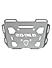 Top Rack Plate for BMW G310 GS Silver