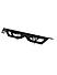 Top Rack Plate for SUZUKI - V Strom - Black