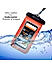 Universal Waterproof Mobile Pouch - iPhone, Samsung, Pixel, Mi, Oneplus, Realme up to 7.0 inch - Orange