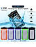 Universal Waterproof Mobile Pouch (Pack of 2) - iPhone, Samsung, Pixel, Mi, Oneplus, Realme up to 7.0 inch - Purple