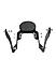 Backrest Stand for Royal Enfield Super Meteor 650 - Black