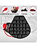 Air Bubble Airseat for Medical, Offices, Home, Motorcycle and Car Lumbar Support - Cruiser with Pump