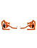 CRASH GUARD (PAIR) - Orange for KTM - ADV 390