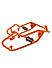 Crash Guard for KTM ADVENTURE 390 X Orange