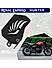 PILLION RIDER FOOTREST (Left) - Black for Royal Enfield - Hunter