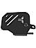 PILLION RIDER FOOTREST (Left) - TRIUMPH SPEED 400 - Black