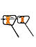 Saddle Stay for KTM ADVENTURE 390 X Black-Orange