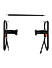 Saddle Stay for KTM ADVENTURE 390 X Black-Orange