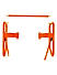 SADDLE STAY (PAIR) - Orange/Black for KTM - ADV 250