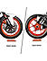 Ramp Groller - Paddock Stand Replacement - Black + Orange - (Bike Wt upto : 220 kgs)