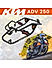 CRASH GUARD (PAIR) - Black for KTM - ADV 250