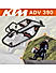 CRASH GUARD (PAIR) - Black for KTM - ADV 390