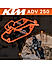 CRASH GUARD (PAIR) - Orange for KTM - ADV 250