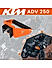 GPS MOUNT - Orange for KTM - ADV 250