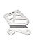 Front Brake Caliper Cover For Royal Enfield Himalayan - BS6 Model (2020-2021) - Silver