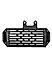 Radiator Grill For Royal Enfield Himalayan - BS6 Model (2020-2021) - Black
