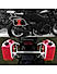 Saddle Stay (Pair) with Jerry Can Mounting For Royal Enfield Himalayan-Red + Silver