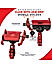 Claw with Jaw Grip Aluminium Mobile Holder without Charger - Red